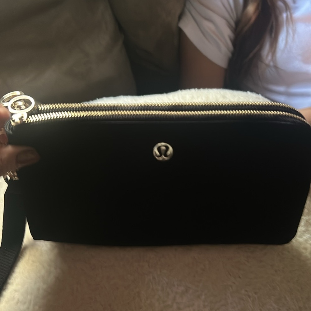 Authentic Lulu Lemon wristlet.